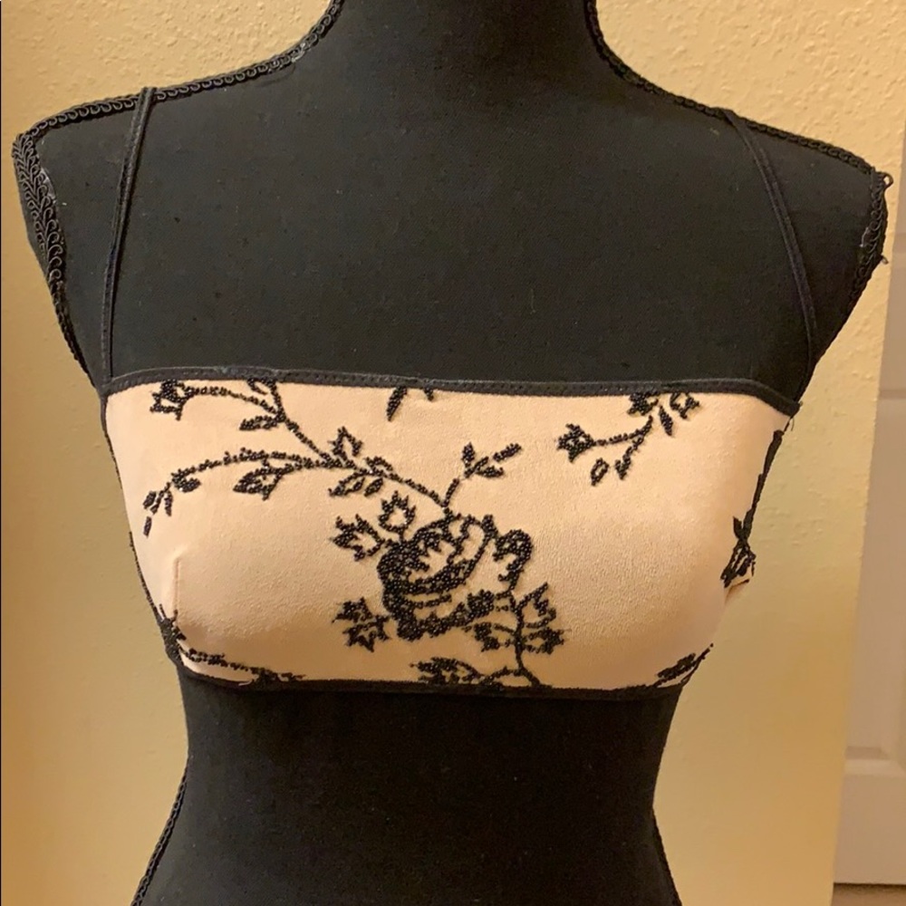 Bebe beaded bralette